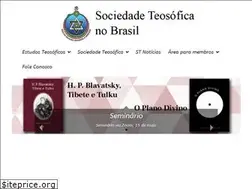 Sites similar to sociedadeteosofica.org.br