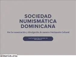 Sites similar to sociedadnumismaticadominicana.org