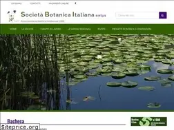 Sites similar to societabotanicaitaliana.it