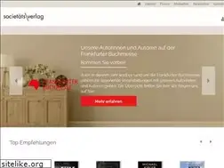 Sites similar to societaetsverlag.de