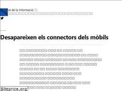 Sites similar to societatdelainformacio.com