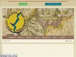 Sites similar to societaverbanisti.it