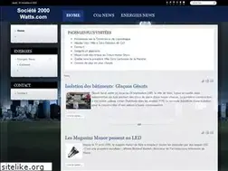 Sites similar to societe2000watts.com