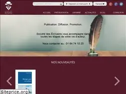 Sites similar to societedesecrivains.com