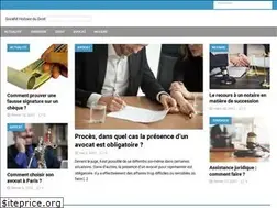 Sites similar to societehistoiredudroit.fr