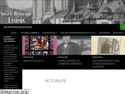 Sites similar to societehistoriquedelisieux.fr