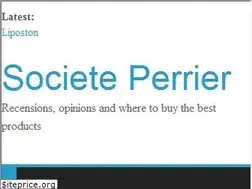 Sites similar to societeperrier.com