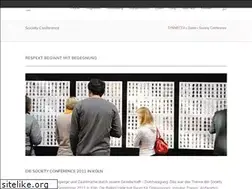 Sites similar to society-conference.de