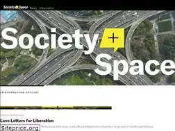 Sites similar to societyandspace.org