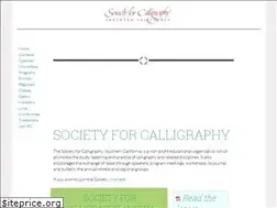 Sites similar to societyforcalligraphy.com