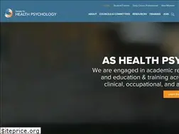 Sites similar to societyforhealthpsychology.org