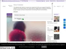 Sites similar to societyforpsychotherapy.org