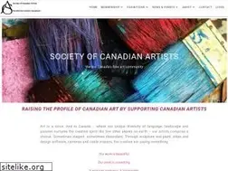 Sites similar to societyofcanadianartists.com