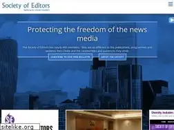 Sites similar to societyofeditors.org