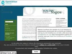 Sites similar to socio-logos.revues.org