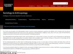 Sites similar to socioanthro.uoguelph.ca
