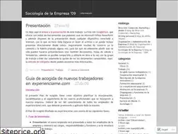 Sites similar to sociologiaempresa09.wordpress.com
