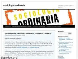 Sites similar to sociologiaordinaria.com