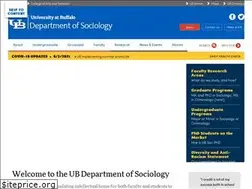 Sites similar to sociology.buffalo.edu