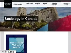 Sites similar to sociology.ca