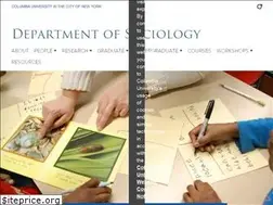 Sites similar to sociology.columbia.edu