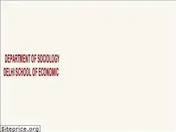 Sites similar to sociology.du.ac.in