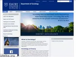 Sites similar to sociology.emory.edu
