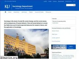 Sites similar to sociology.ku.edu