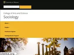 Sites similar to sociology.missouri.edu