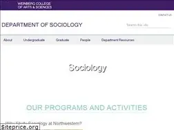 Sites similar to sociology.northwestern.edu