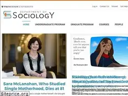 Sites similar to sociology.princeton.edu