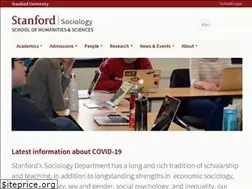 Sites similar to sociology.stanford.edu