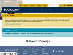 Sites similar to sociology.ucdavis.edu