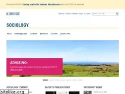 Sites similar to sociology.ucsc.edu