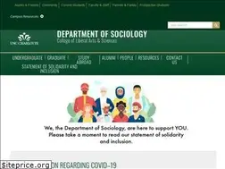 Sites similar to sociology.uncc.edu