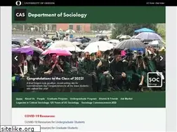 Sites similar to sociology.uoregon.edu