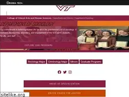 Sites similar to sociology.vt.edu