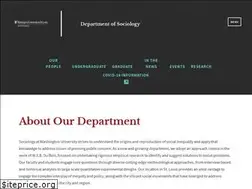 Sites similar to sociology.wustl.edu