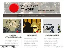 Sites similar to sociologyatwork.org