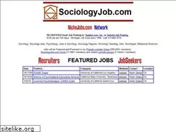 Sites similar to sociologyjob.com