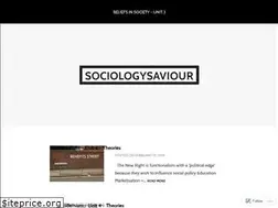 Sites similar to sociologysaviour.wordpress.com