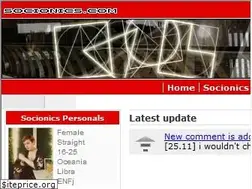 Sites similar to socionics.com