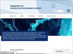 Sites similar to sociopolitical-observatory.eu