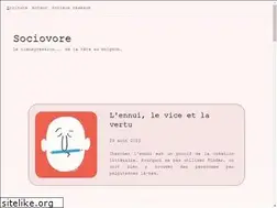 Sites similar to sociovore.com