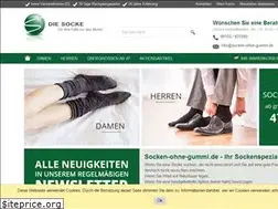 Sites similar to socken-ohne-gummi.de