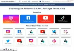 Sites similar to soclikes.com