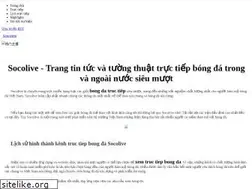 Sites similar to socolive.tv