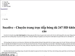 Sites similar to socolive15.tv