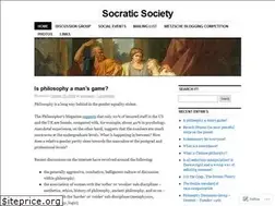 Sites similar to socraticsociety.wordpress.com