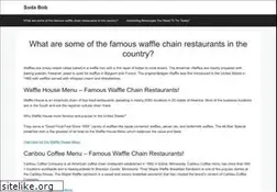 Sites similar to sodabob.com